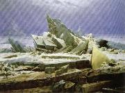 Caspar David Friedrich Shipwreck or Sea of Ice Spain oil painting artist